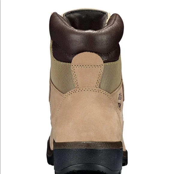 Timberland men’s khaki beige field boot WP - Picture 4 of 5